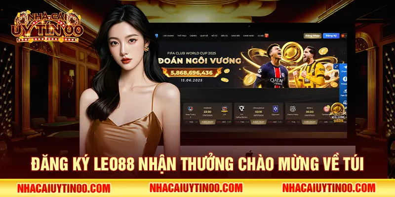 Đăng ký Leo88 nhận thưởng chào mừng về túi