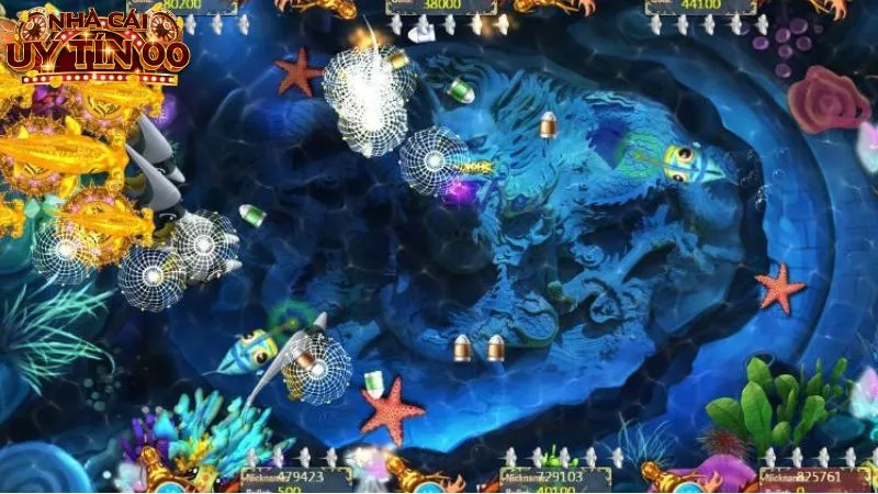 Sinh vật biển đa dạng với mức thưởng hấp dẫn trong game